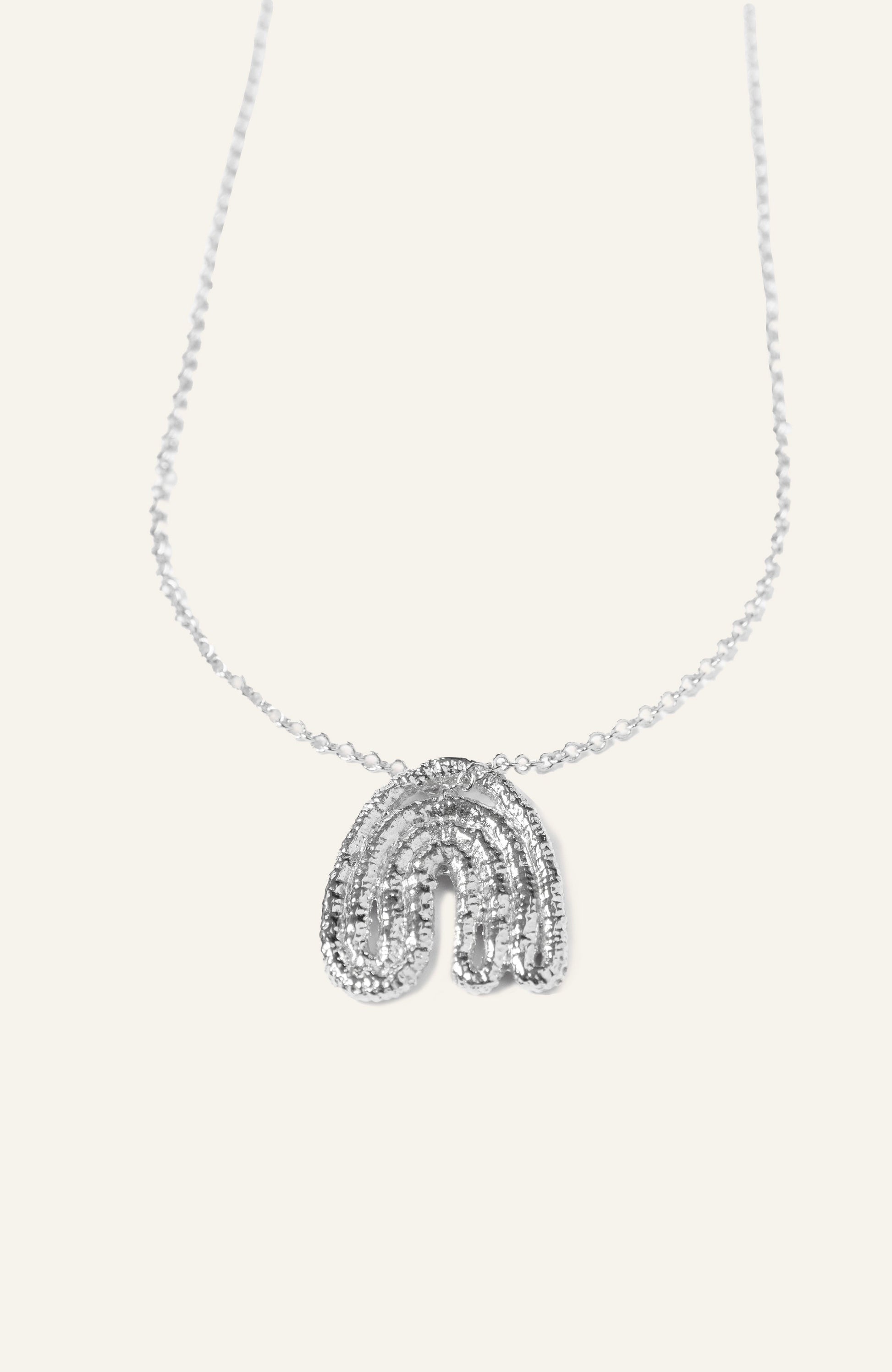 Leaf Pendant - 14K Gold Plate