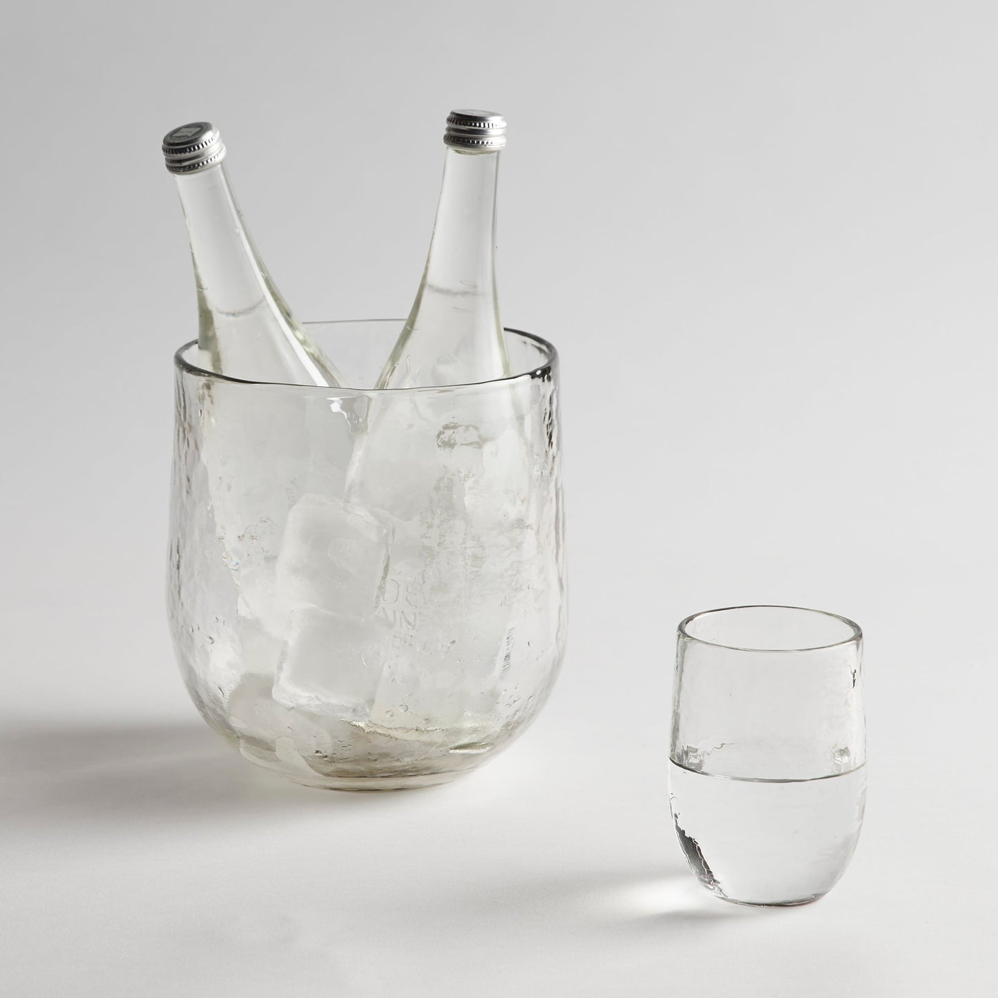 Pebbled Ice Bucket / Vase