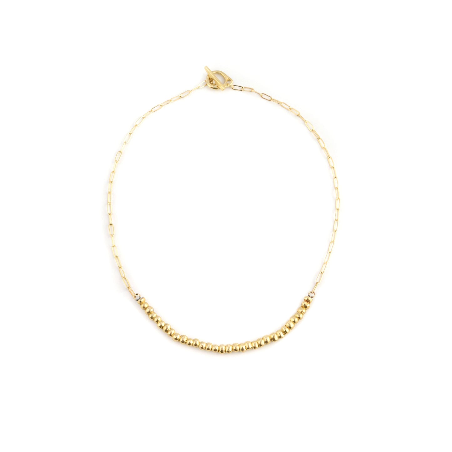 Droplet Bronze Necklace