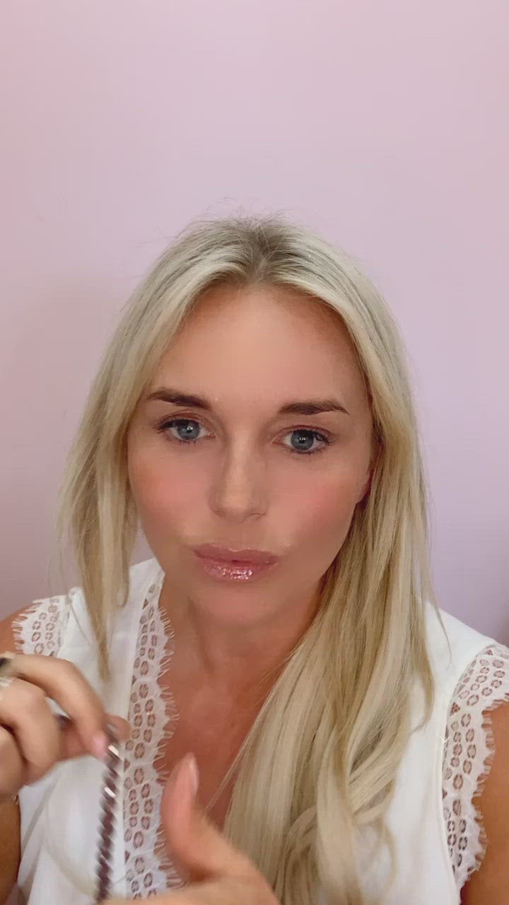 Light Purple Crystal Beaded Necklace