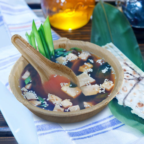 Bosnal - Palm Leaf Bowl, 6 inch, Round , 25 Pcs