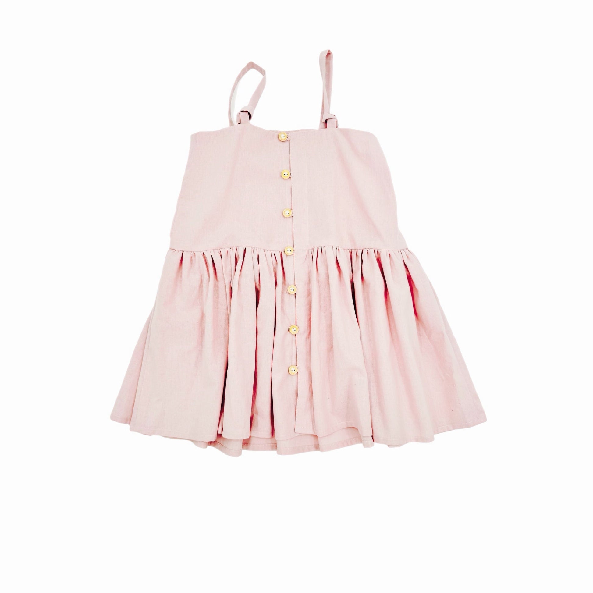 Hikari Pintuck Dress | Pink