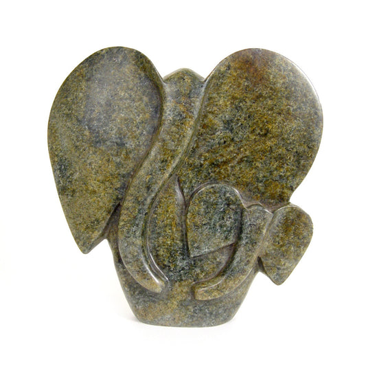 Elephant Parent + Child Stone