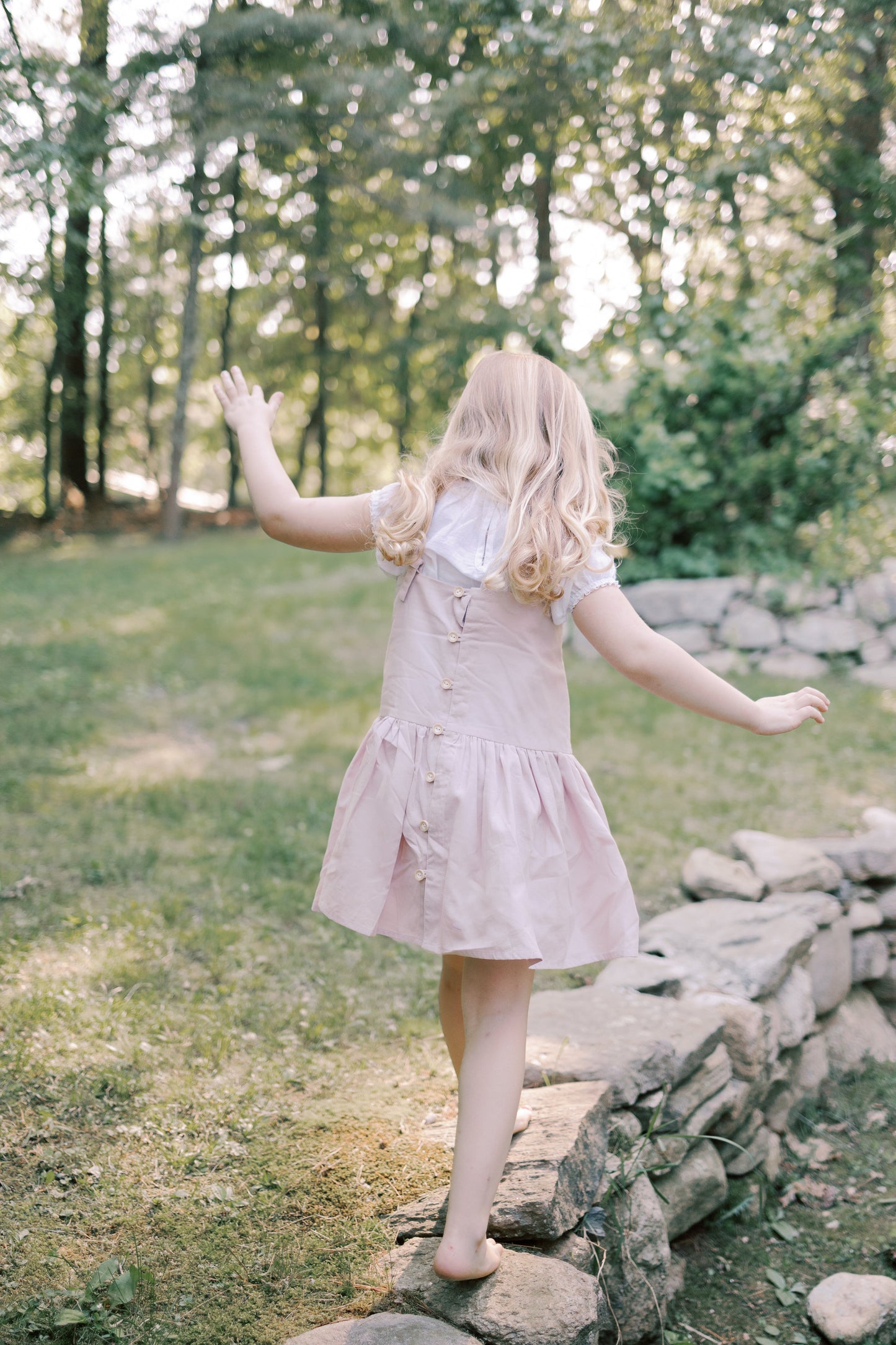 Hikari Pintuck Dress | Pink