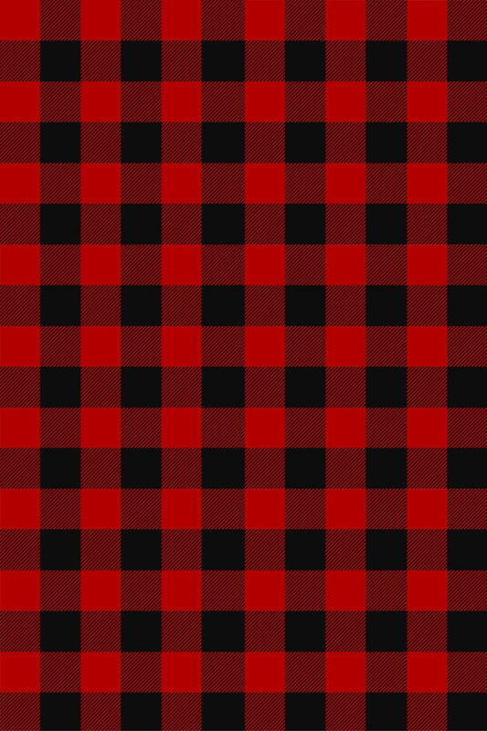 Buffalo Plaid Red & Black