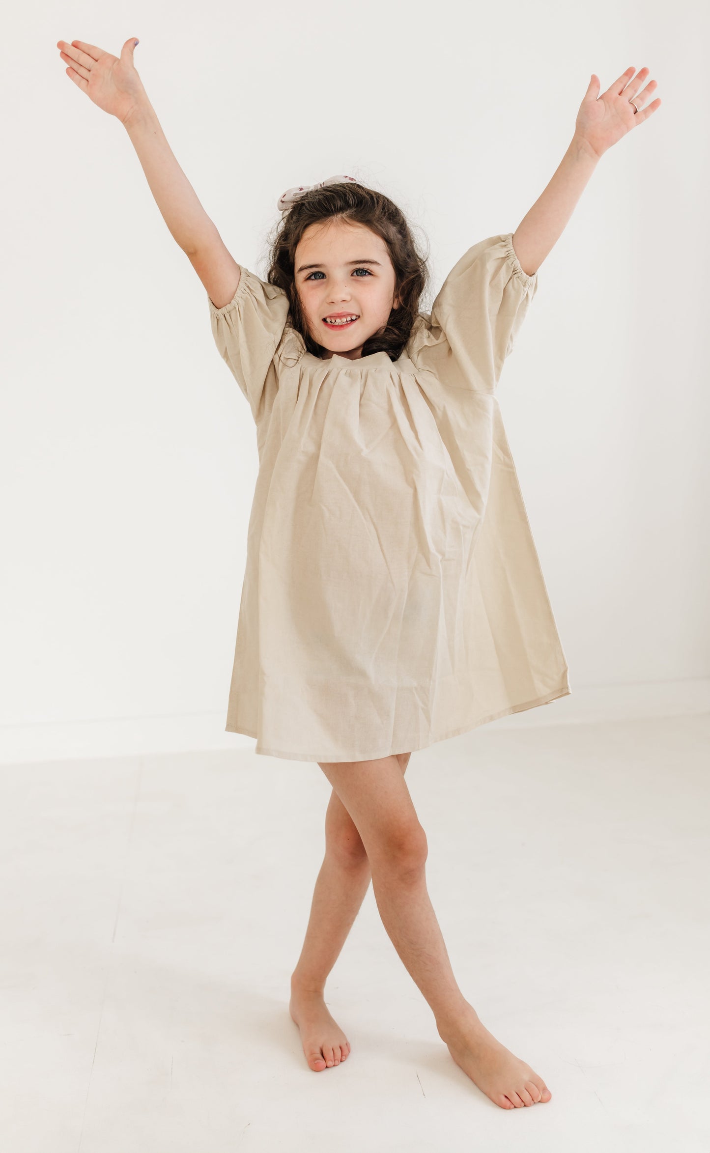 The Day Dress-Eggnog