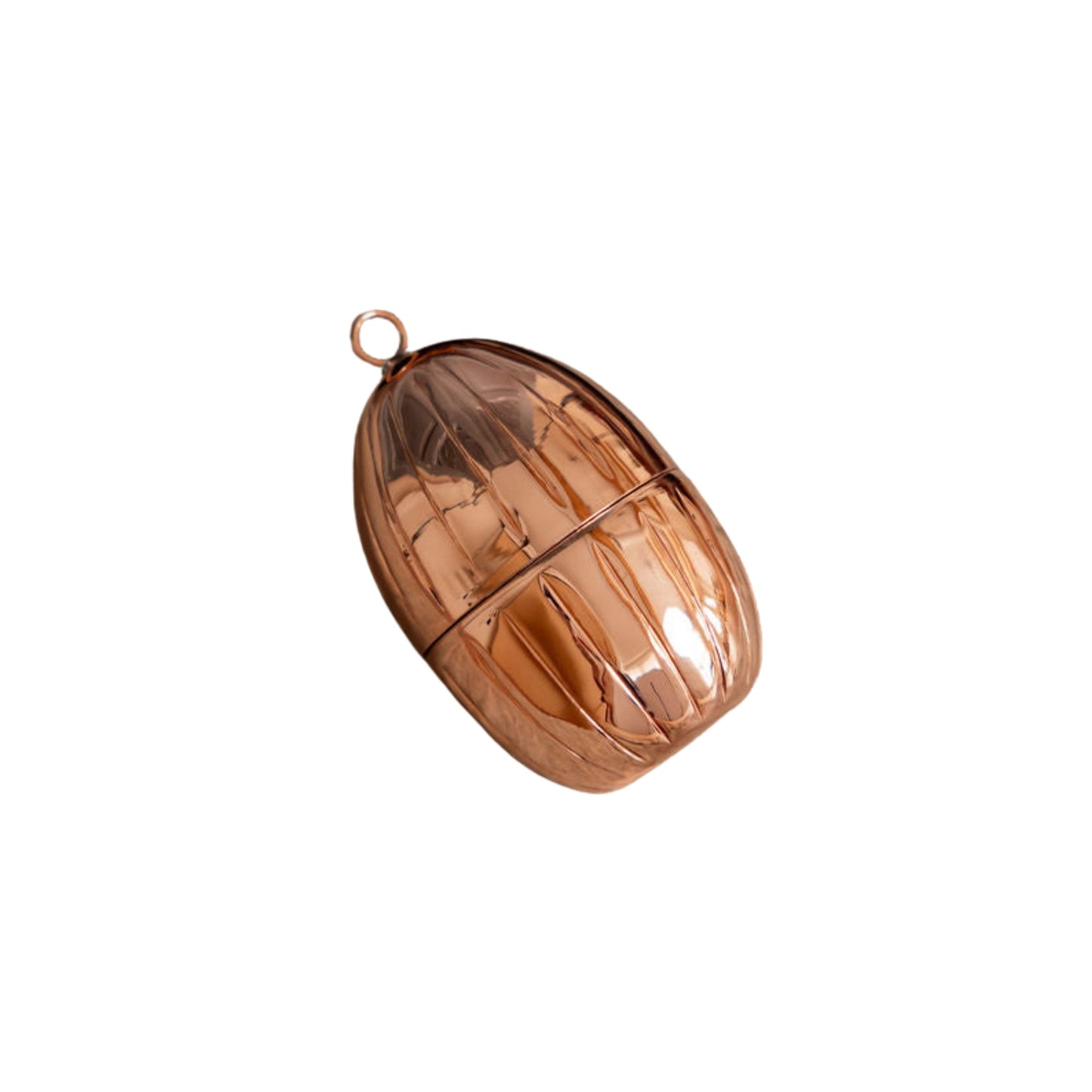 CMK Vintage Inspired Copper Handmade Egg Ornaments (Set of 2 or 4)