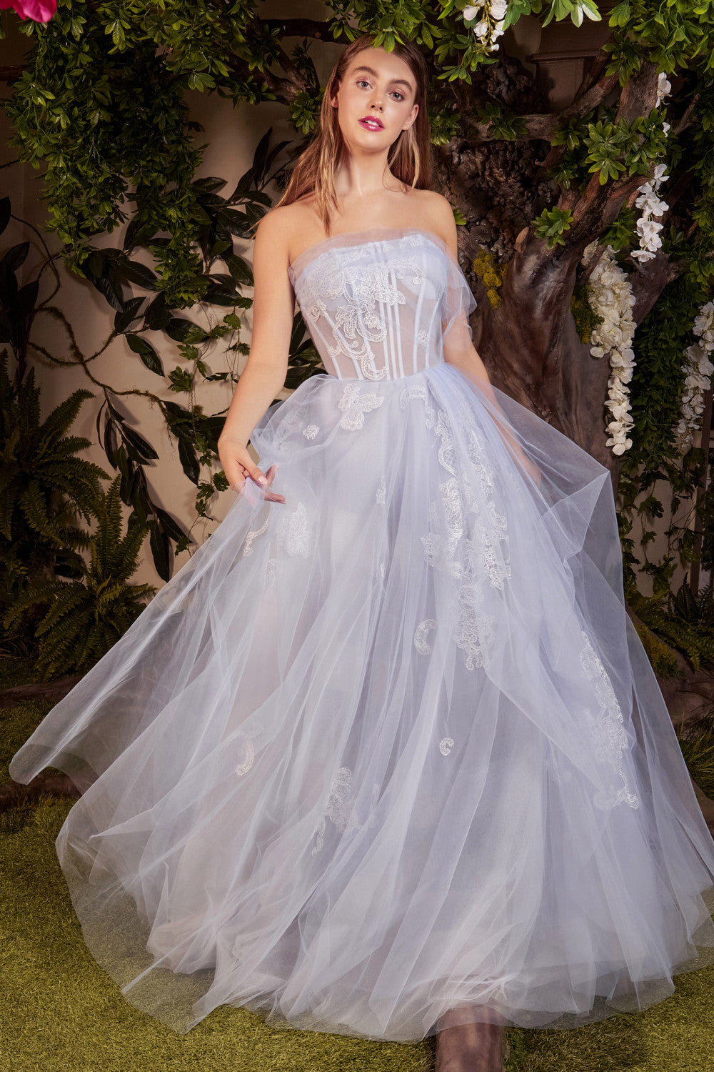 AURORA TULLE GOWN ALA1050 Elsy Style All dresses
