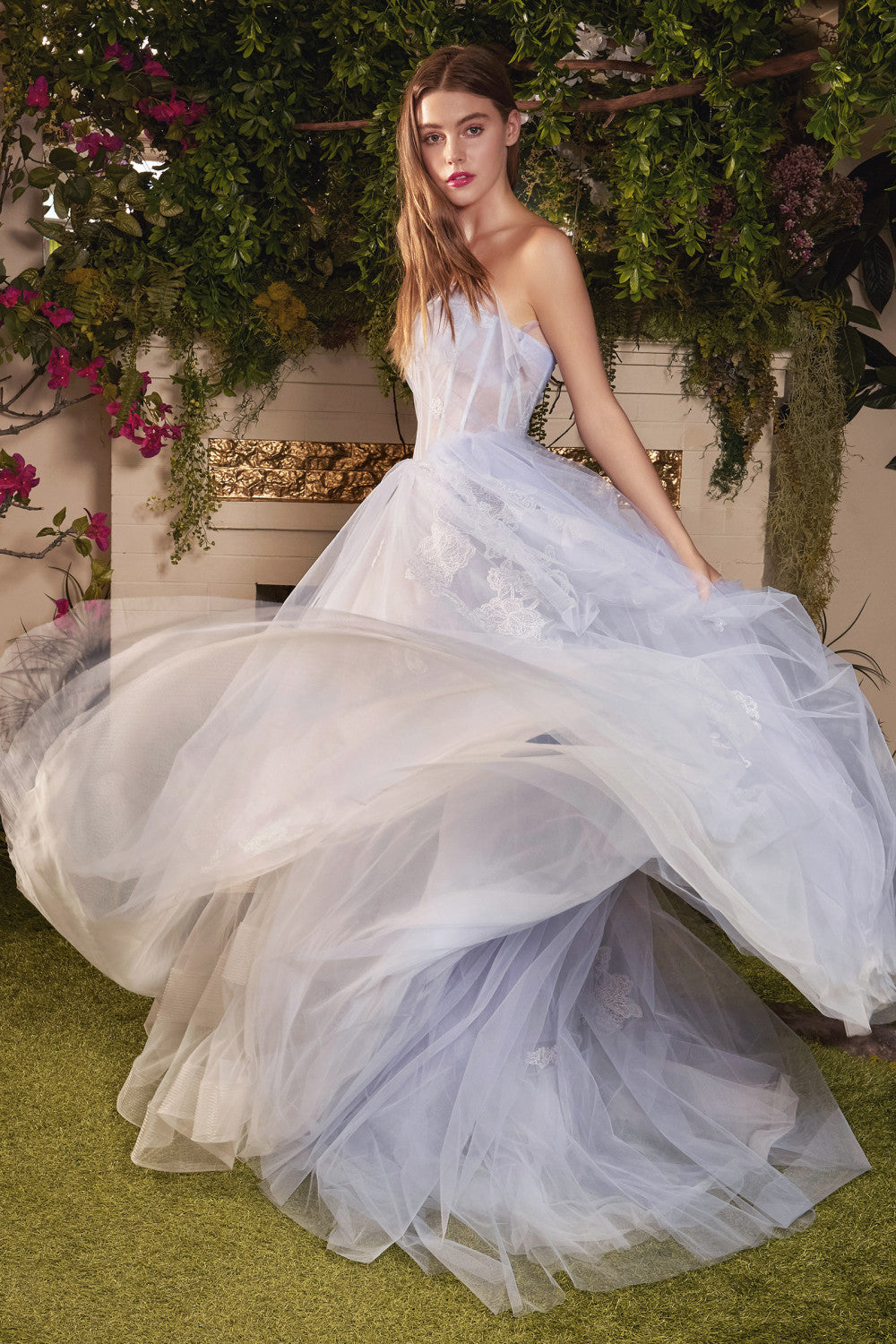 AURORA TULLE GOWN ALA1050 Elsy Style All dresses