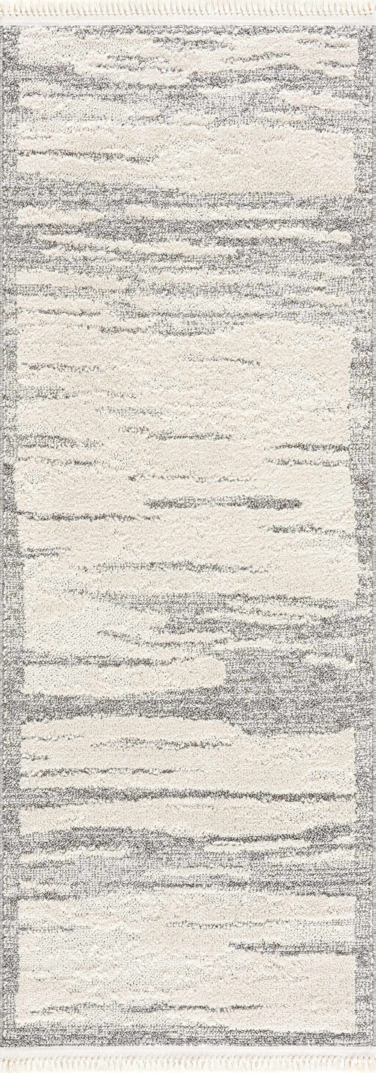 Lave Bone & Taupe Area Rug - Clearance