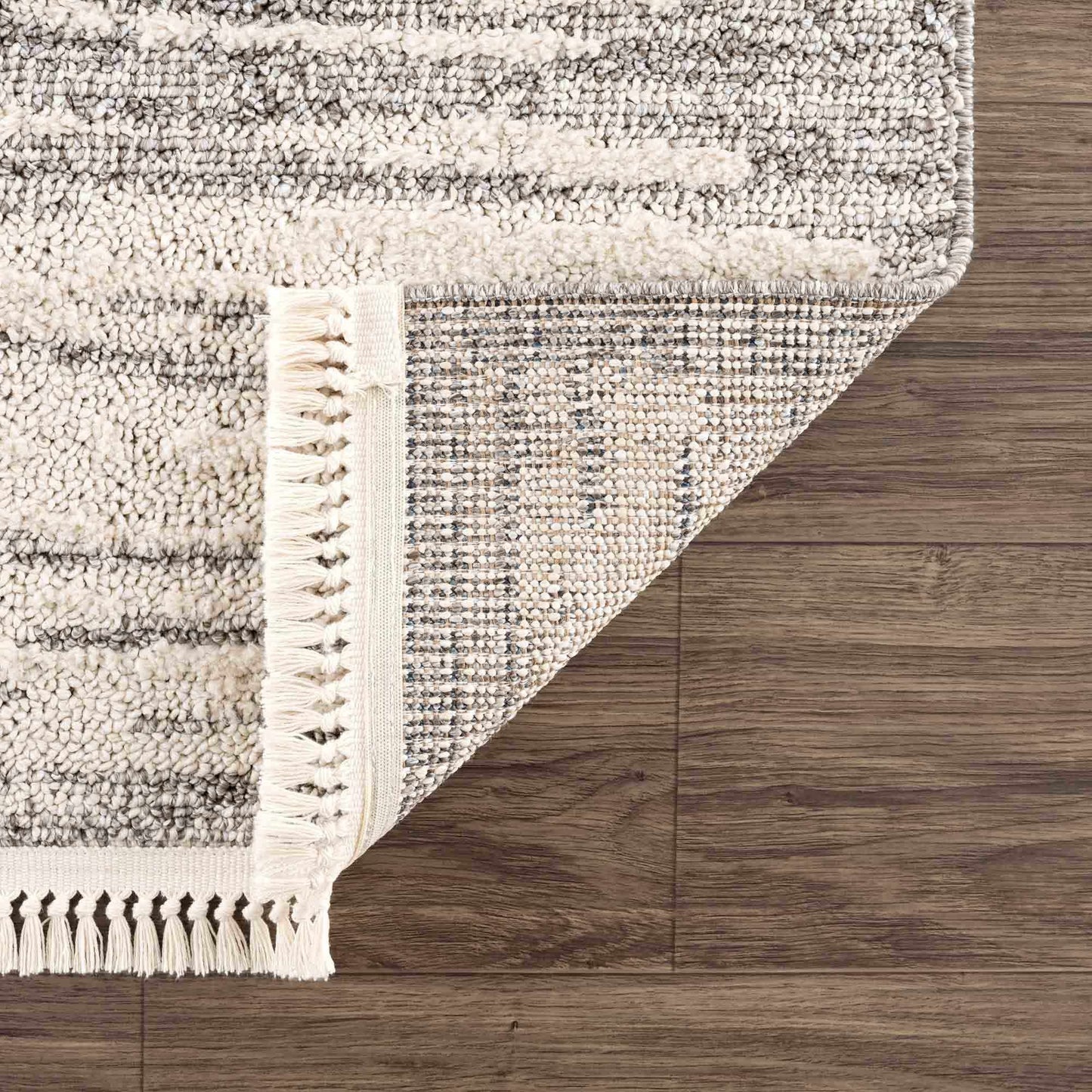 Lave Bone & Taupe Area Rug - Clearance
