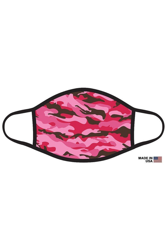 Graphic Printed Face Mask Unisex Adult Multi