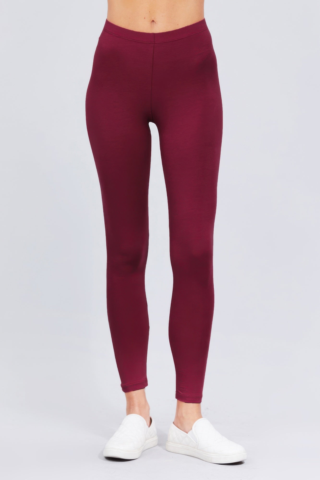 Cotton Spandex Leggings L