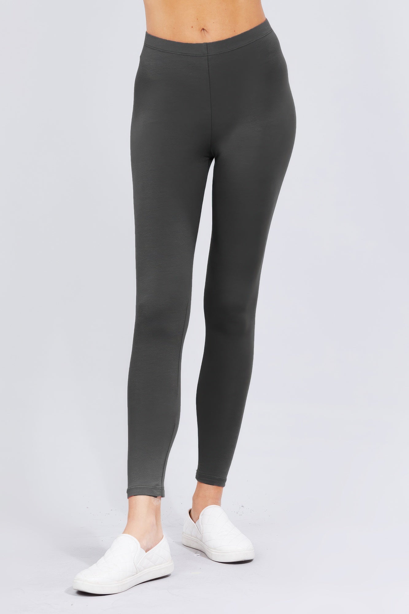 Cotton Spandex Leggings L