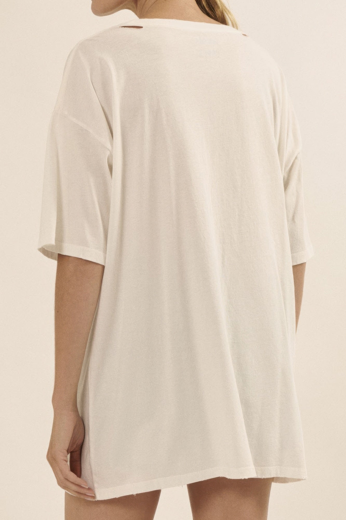 One Shoulder Side Slit Tie-up Maxi Dress