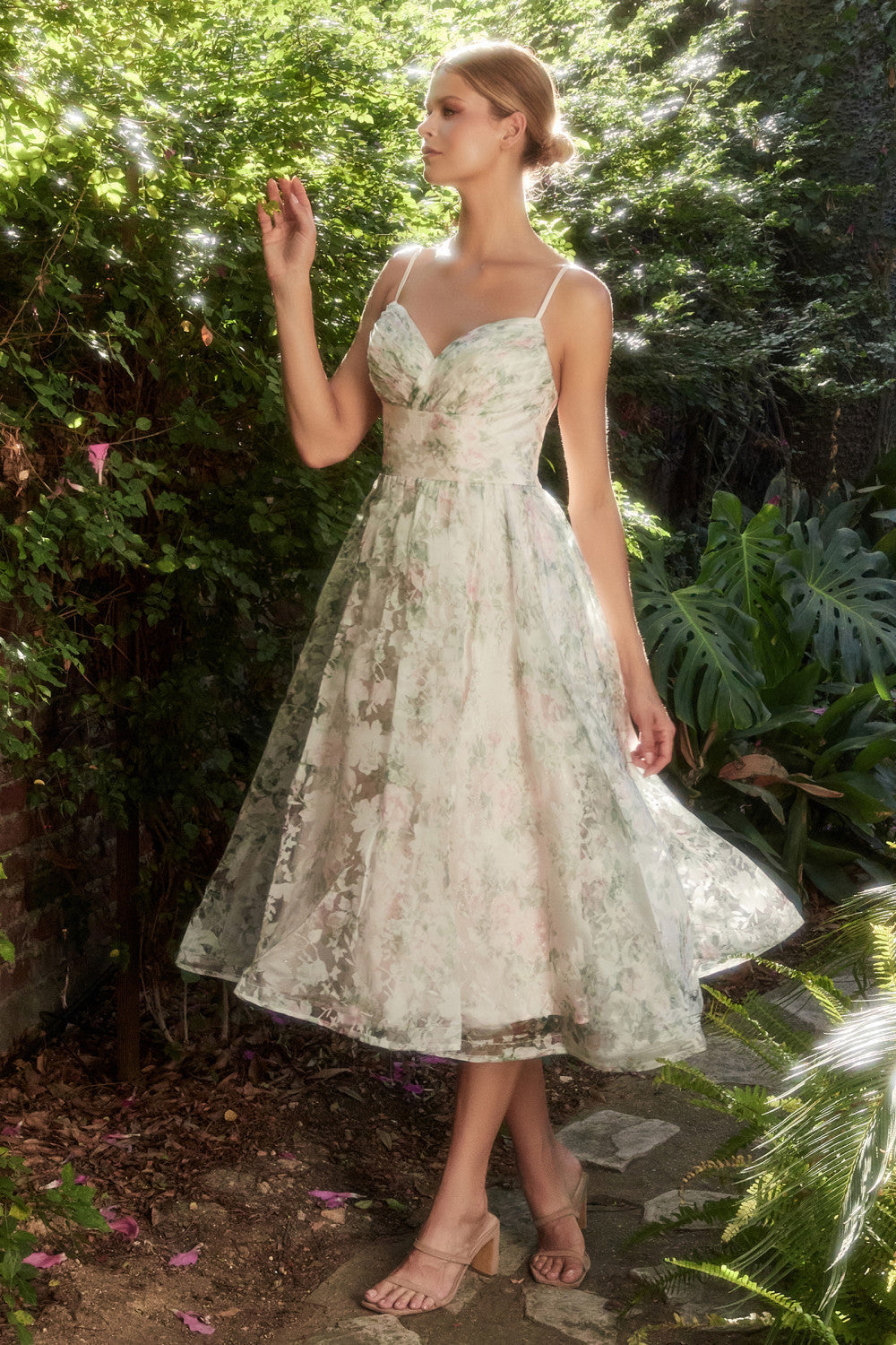ENGLISH GARDEN TEA GOWN ALA1196 Elsy Style All dresses