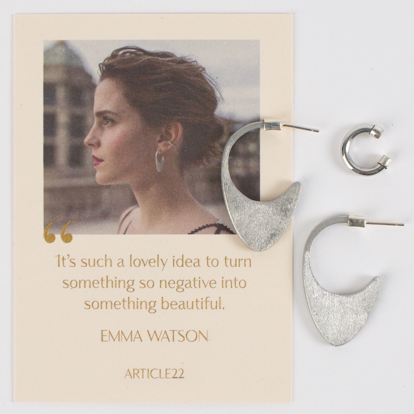 LAOS DOME EARRINGS WORN BY EMMA WATSON
