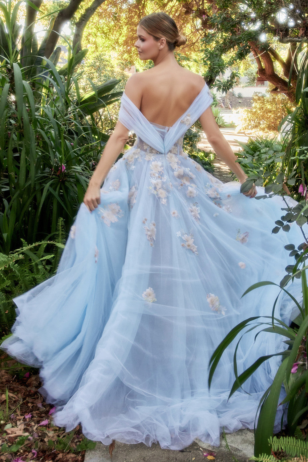 FAIRYTALE GARDEN COUTURE BALL GOWN ALA1048 Elsy Style All dresses