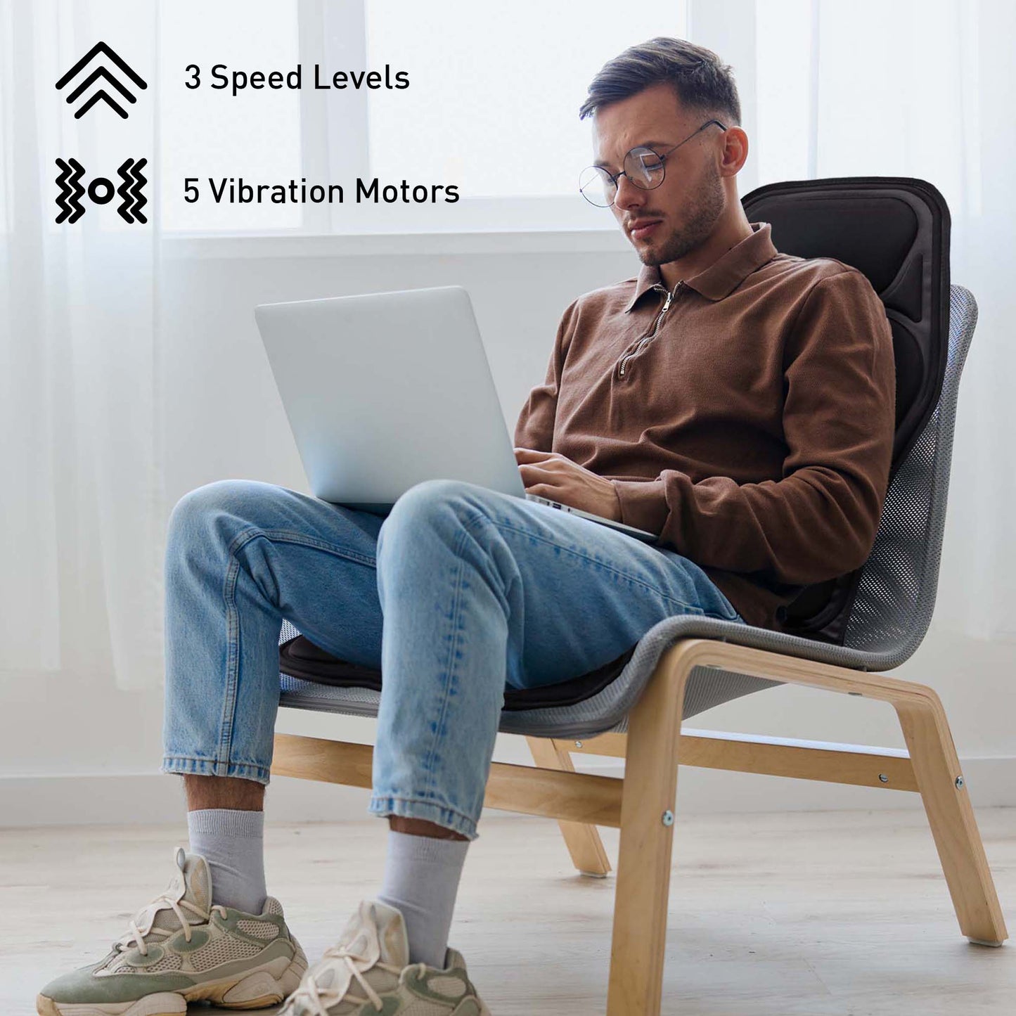 Ultimate Home & Office Massage Bundle - Pursonic 3D Shiatsu Heating Back & Neck Massager and Pursonic Chair Cushion with Heat & Vibration for Full-Body Relaxation