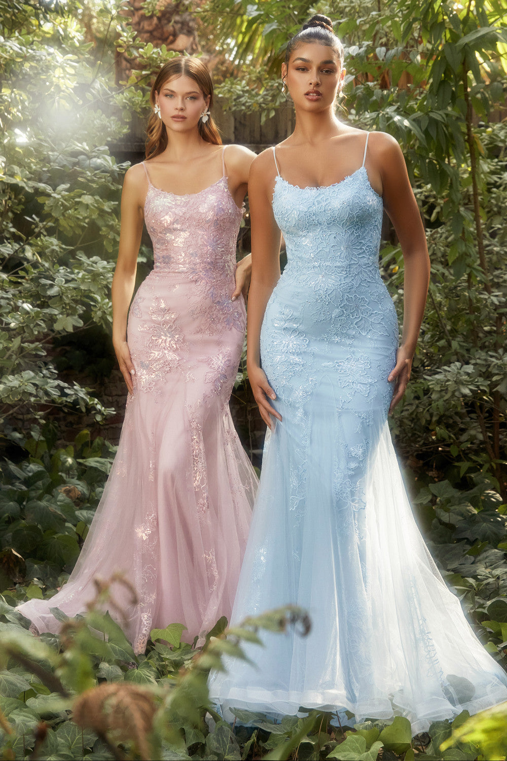 IRIDESCENT LACE MERMAID GOWN ALA1131 Elsy Style All dresses