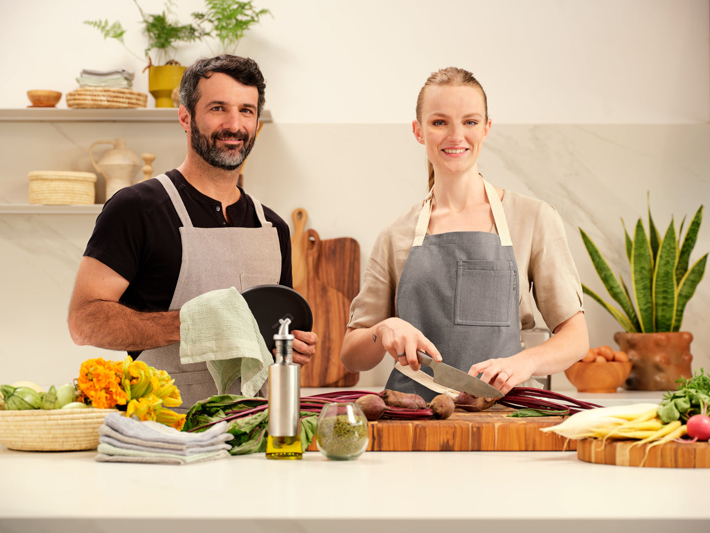 Waffle Weave Wash Cloths - Set of 8