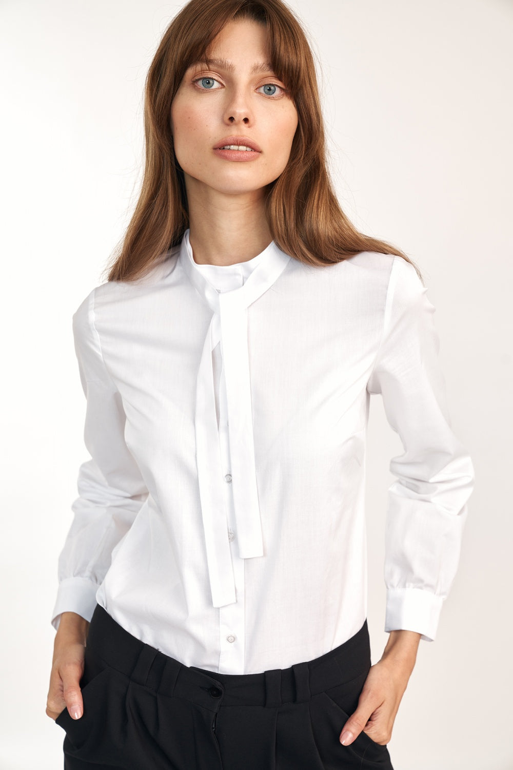 Long sleeve shirt model 158329 Elsy Style Shirts for Women