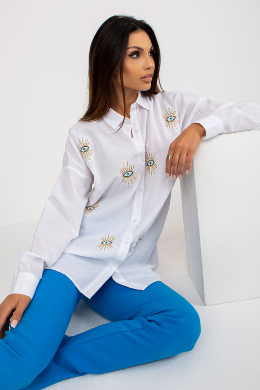 Long sleeve shirt model 181623 Elsy Style Shirts for Women
