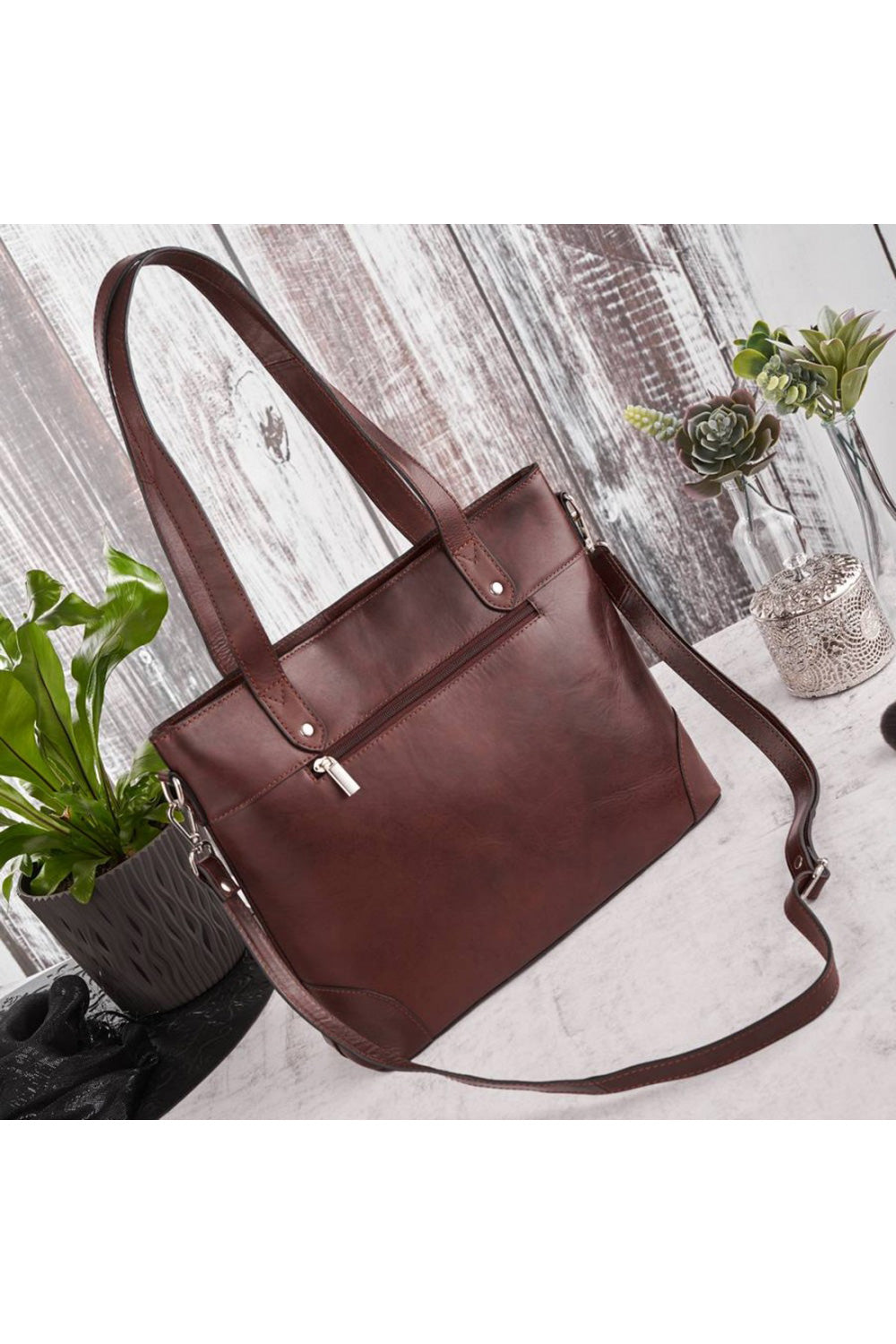 Natural leather bag model 173200 Elsy Style Casual Handbags, Shoulder Bags