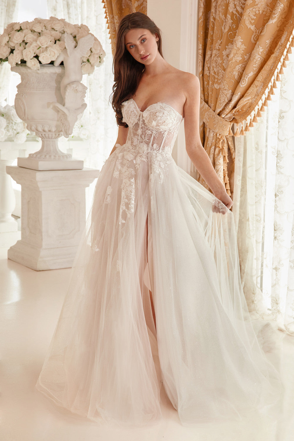 PENELOPE BLOSSOM BRIDAL GOWN ALA1089W Elsy Style All dresses