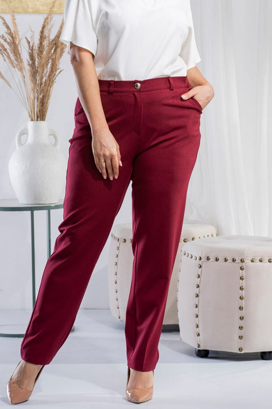 Plus size Trousers model 180475 Elsy Style Plus size Trousers