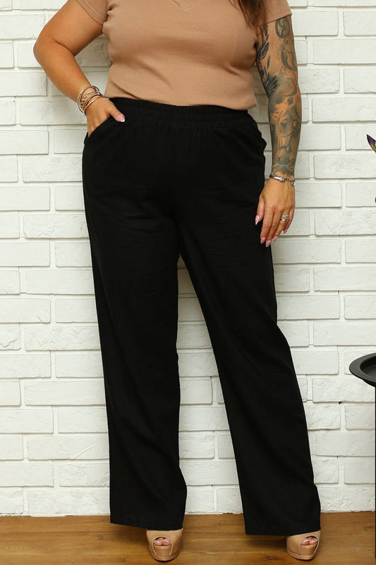 Plus size Trousers model 180478 Elsy Style Plus size Trousers