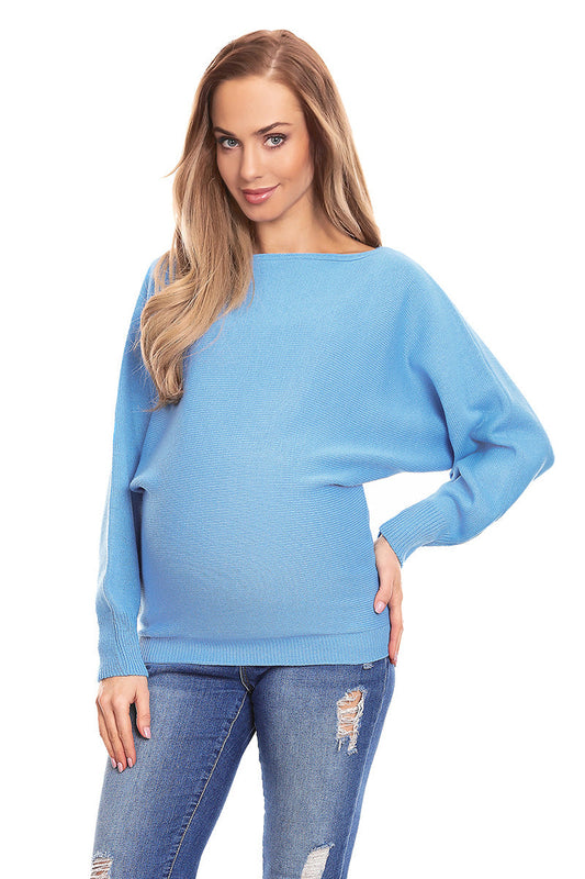 Pregnancy sweater model 94497 Elsy Style Sweaters, Pullovers, Jumpers, Turtlenecks, Boleros, Shrugs