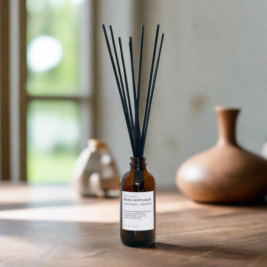 Lemongrass + Tangerine - Reed Diffuser