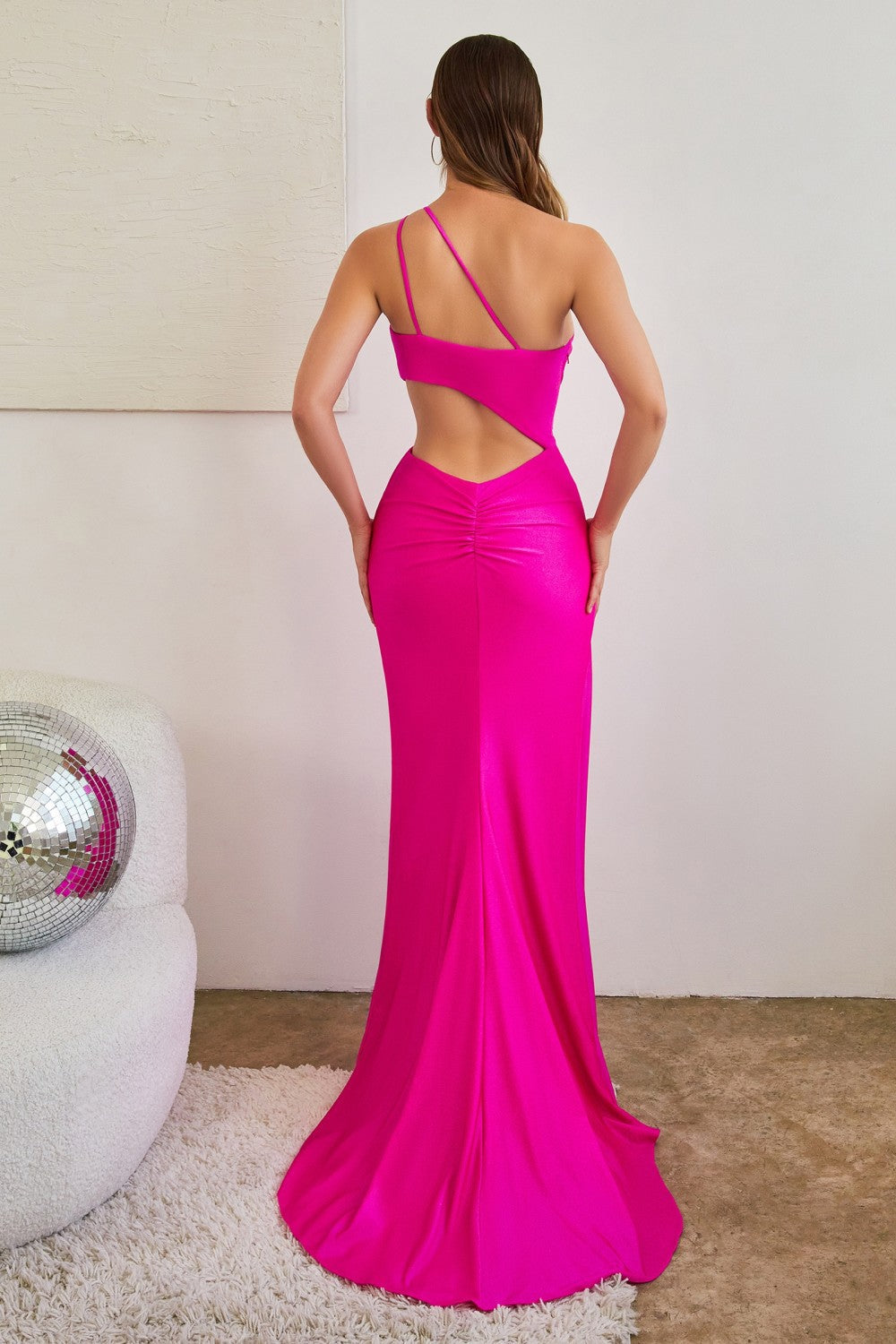 Sexy Fitted Prom & Bridesmaid Gown Sensual Plunging Keyhole Mid Open Cross Back Bodice Gala Nigth Evening Luxury Glitter Dress CDCD887 Elsy Style Evening Dress