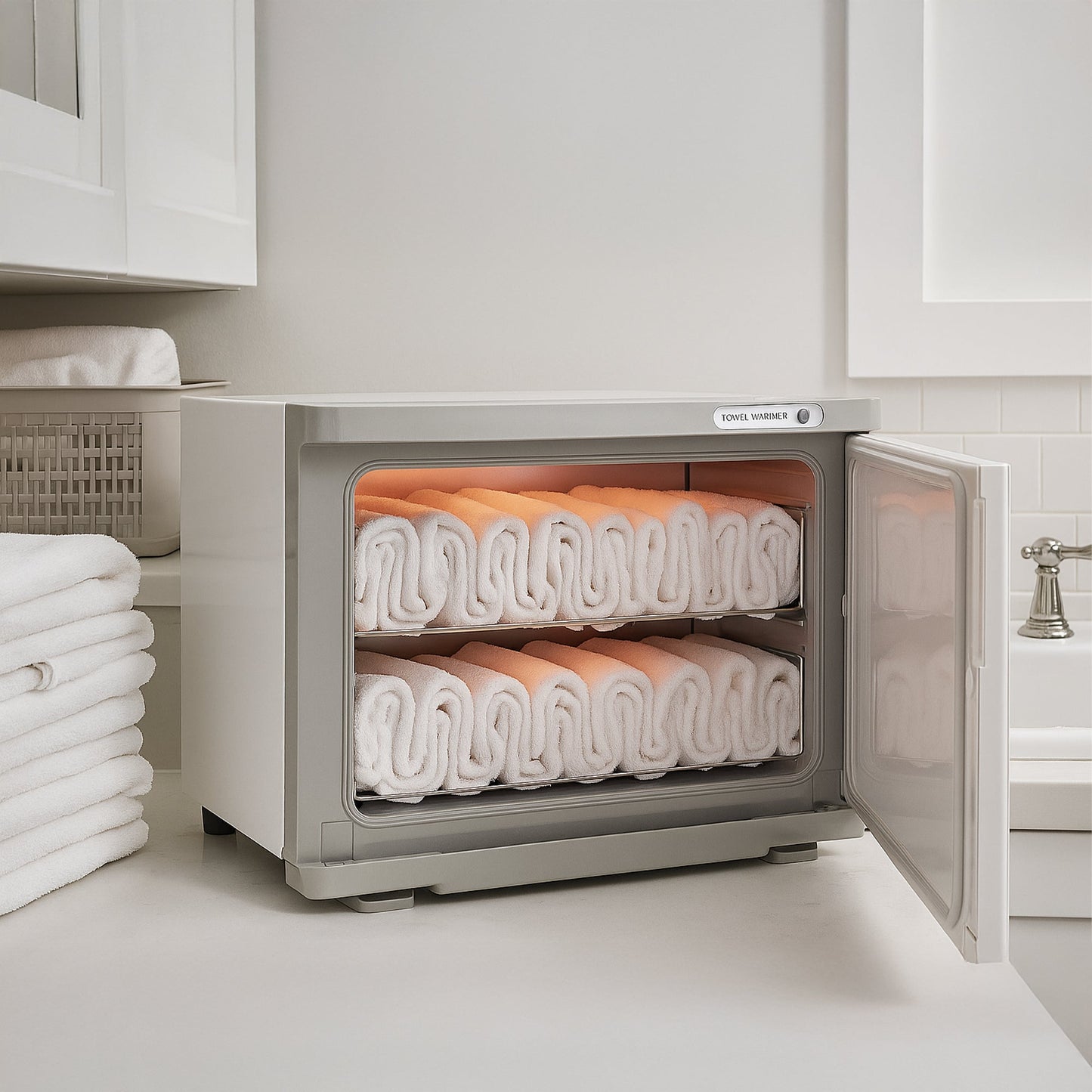 Deluxe Towel Warmer with UV Sterilizer