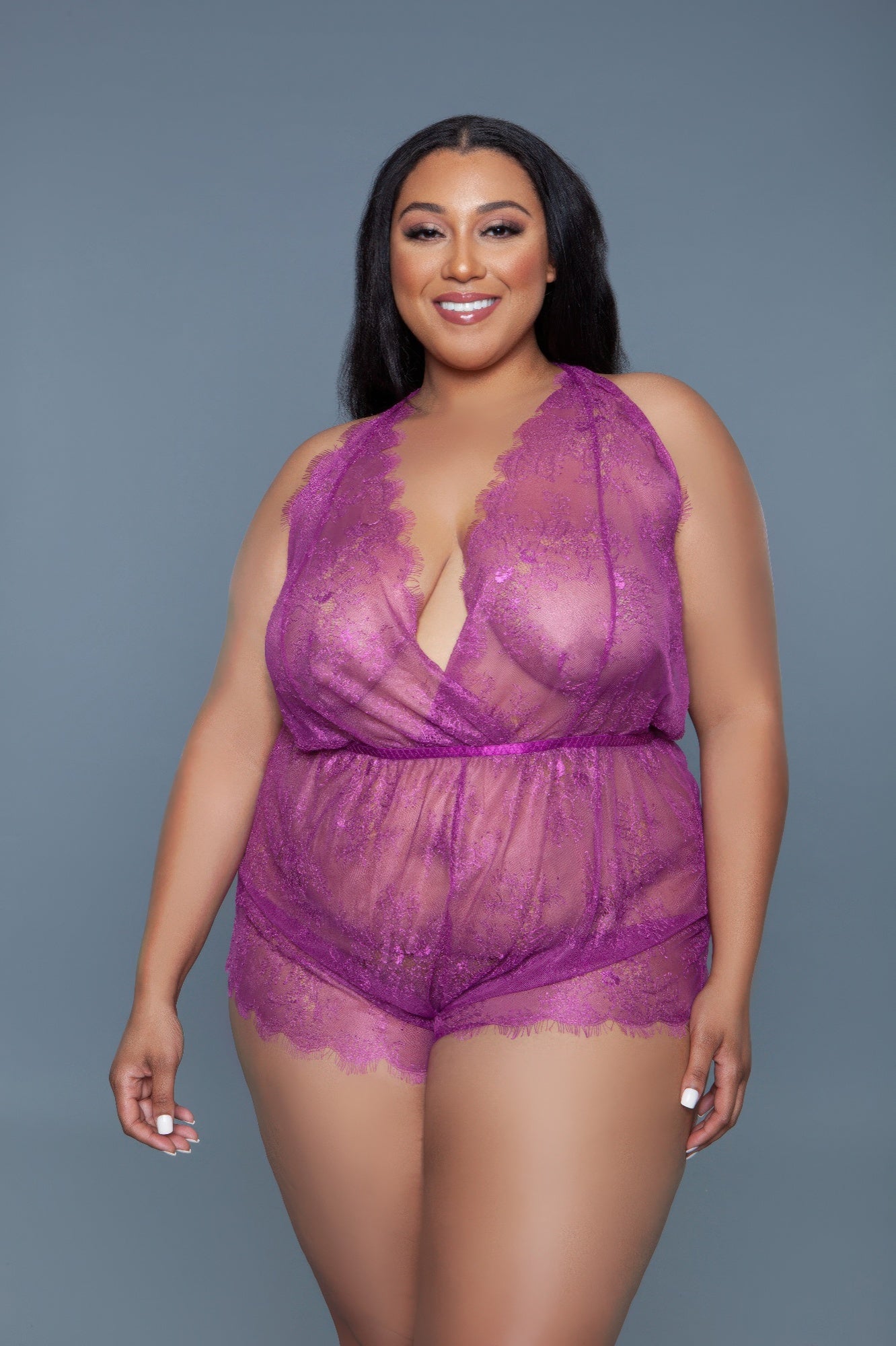 Reagan Romper Burgundy