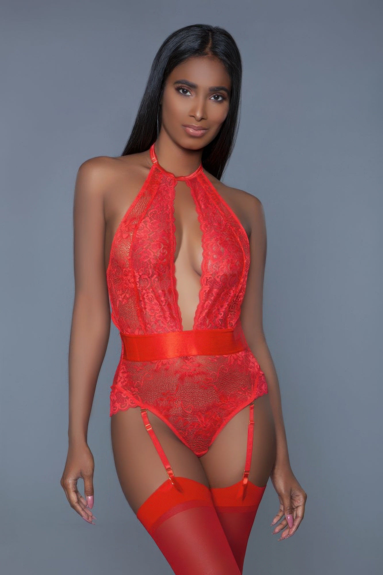 Ophelia Bodysuit Red