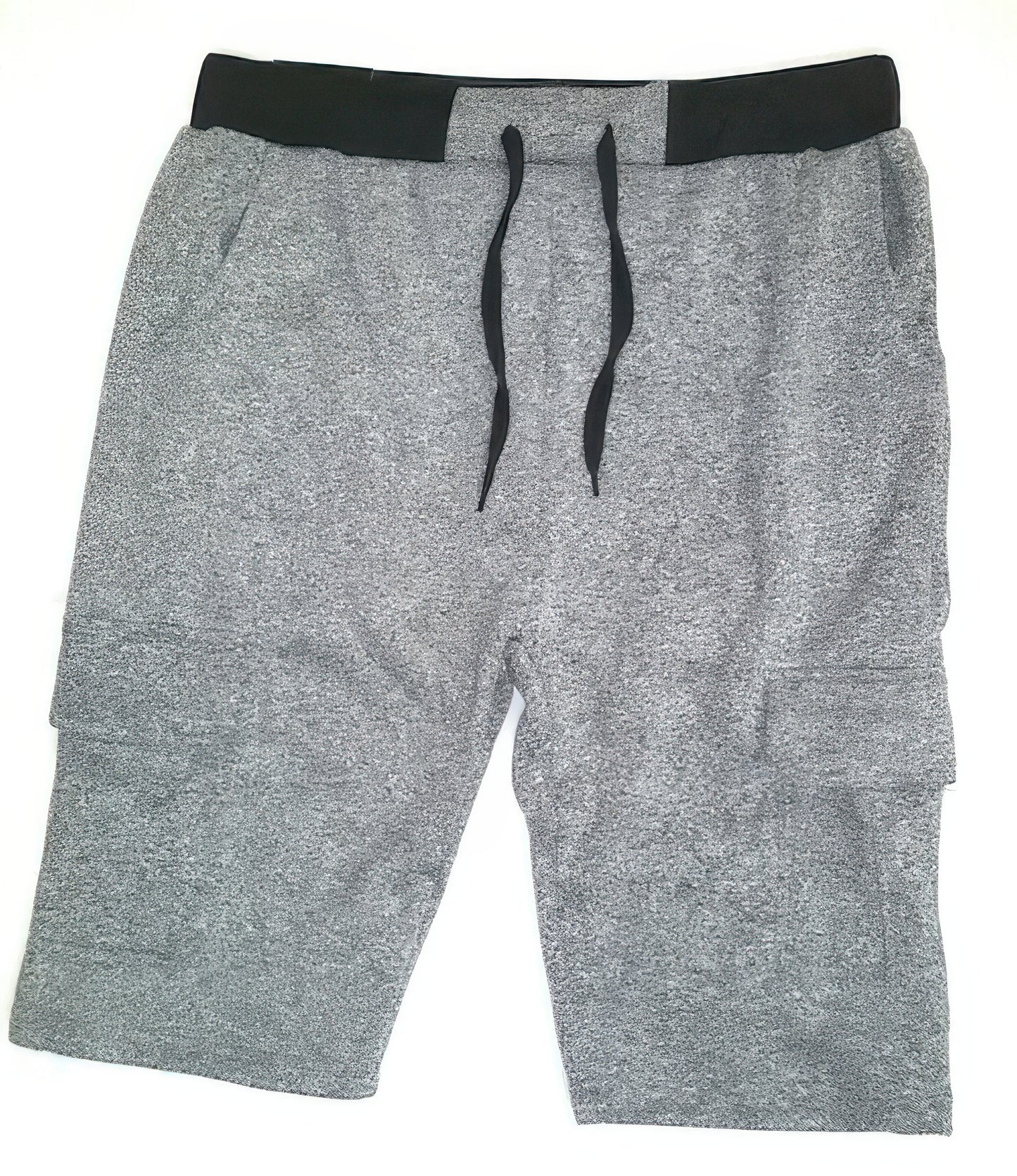 Cotton Marled Fleece Sweat Shorts Charcoal