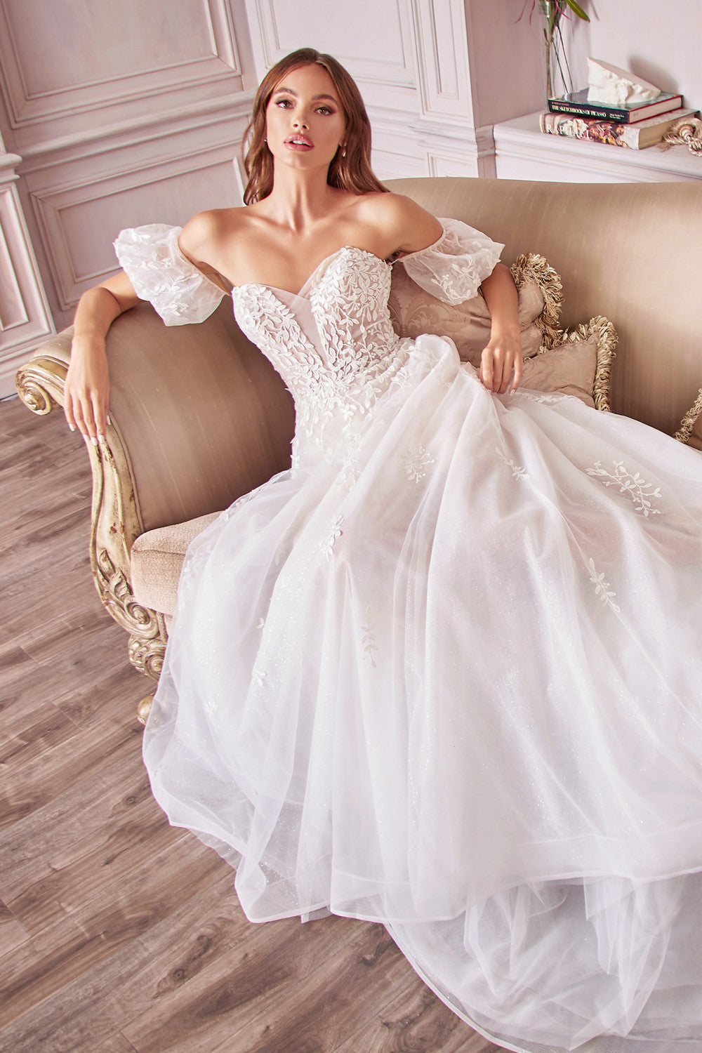 WILLOW BRIDAL GOWN CURVE ALA1014C Elsy Style All dresses