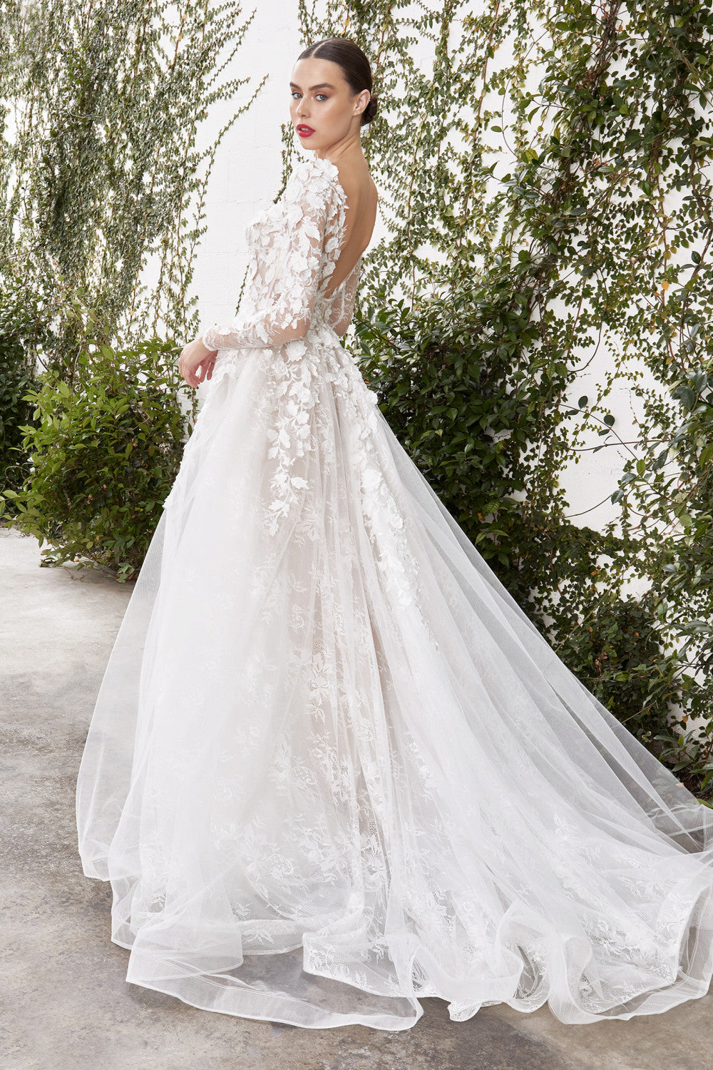 YVAINE WEDDING GOWN ALA1067W Elsy Style All dresses