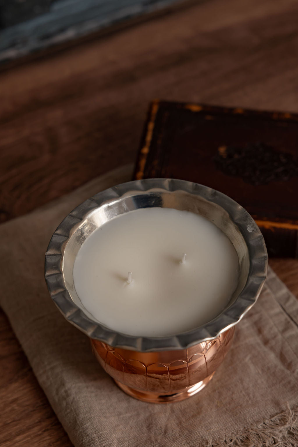 CMK Vintage French Inspired Peach Sangria Candle
