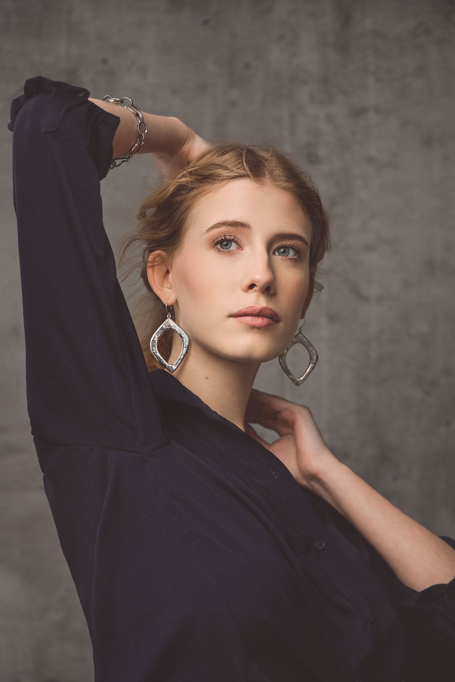 Vence Silver Earrings