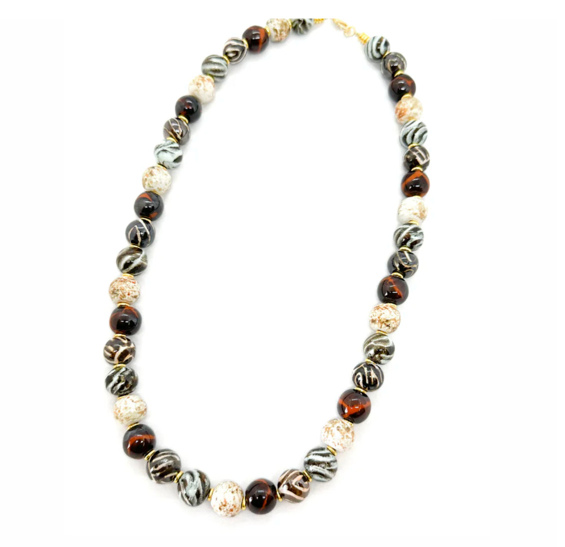 African Gold Necklace