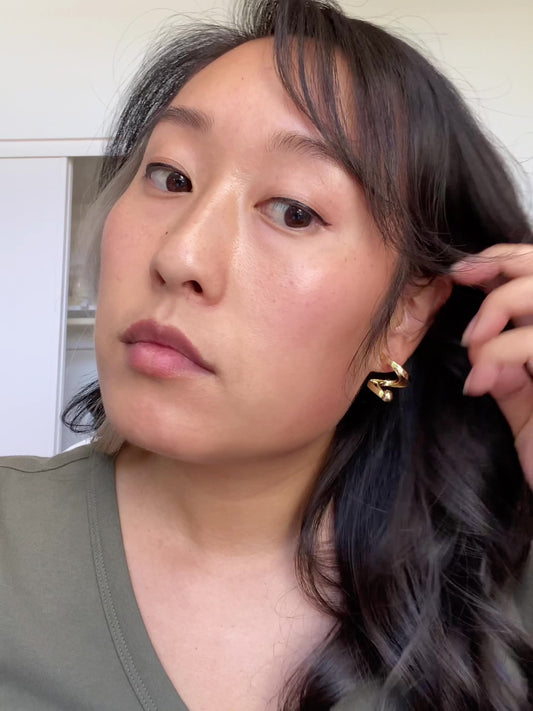 Helix Studs | Floating Spiral Earrings