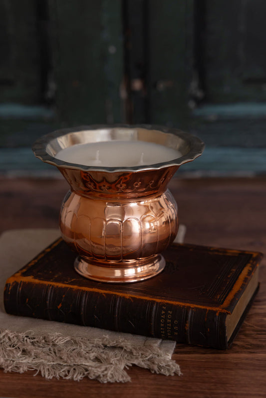 CMK Vintage French Inspired Peach Sangria Candle