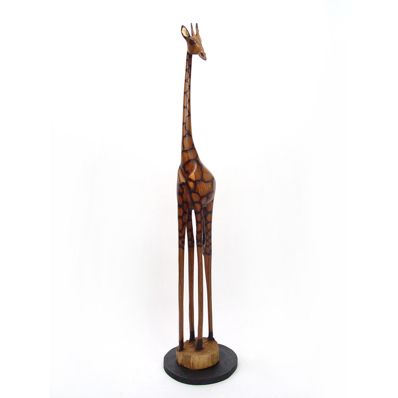 24" Olivewood Giraffe
