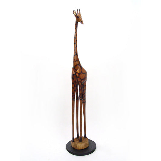 24" Olivewood Giraffe