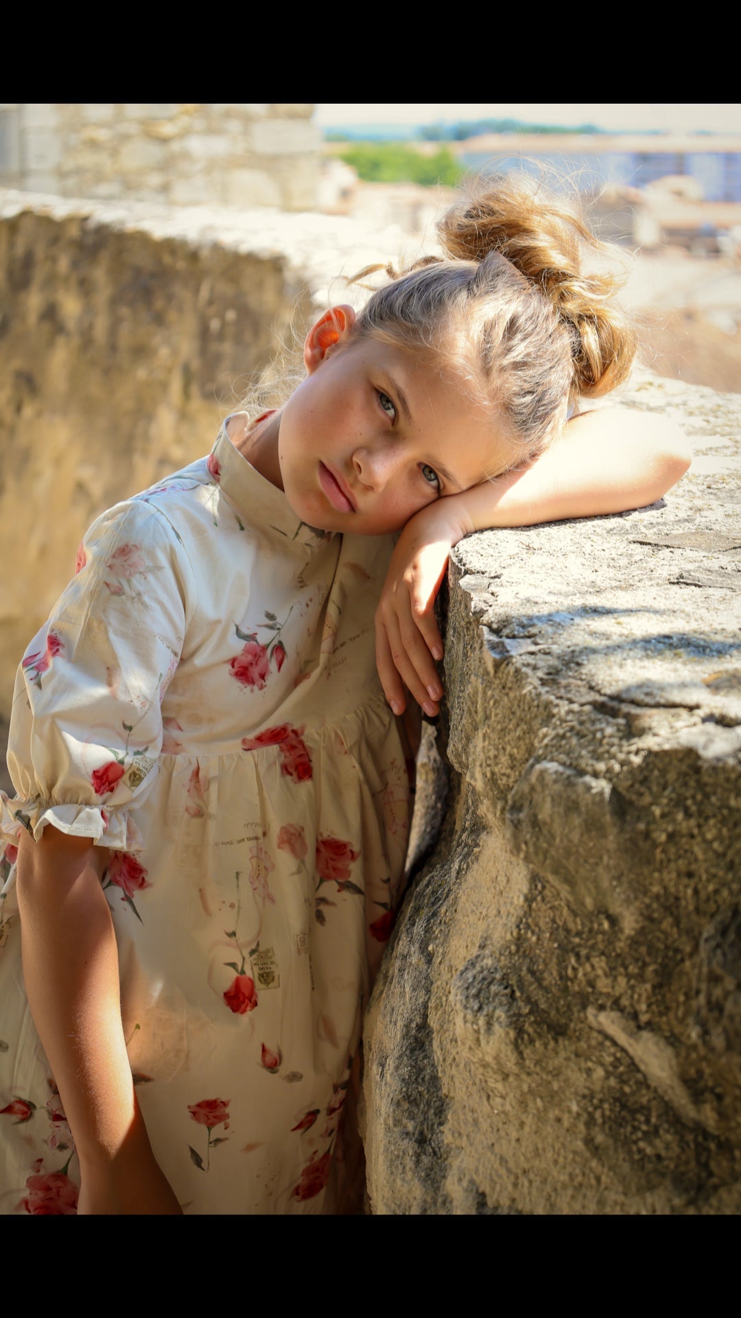 Madeleine Dress- Rose Garden Toile