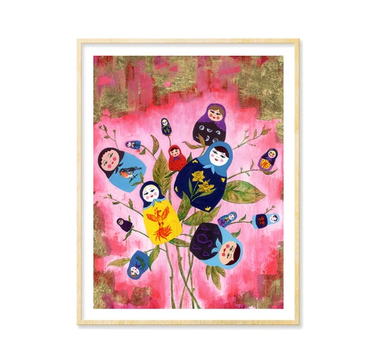 Matryoshkas in Flux - Print
