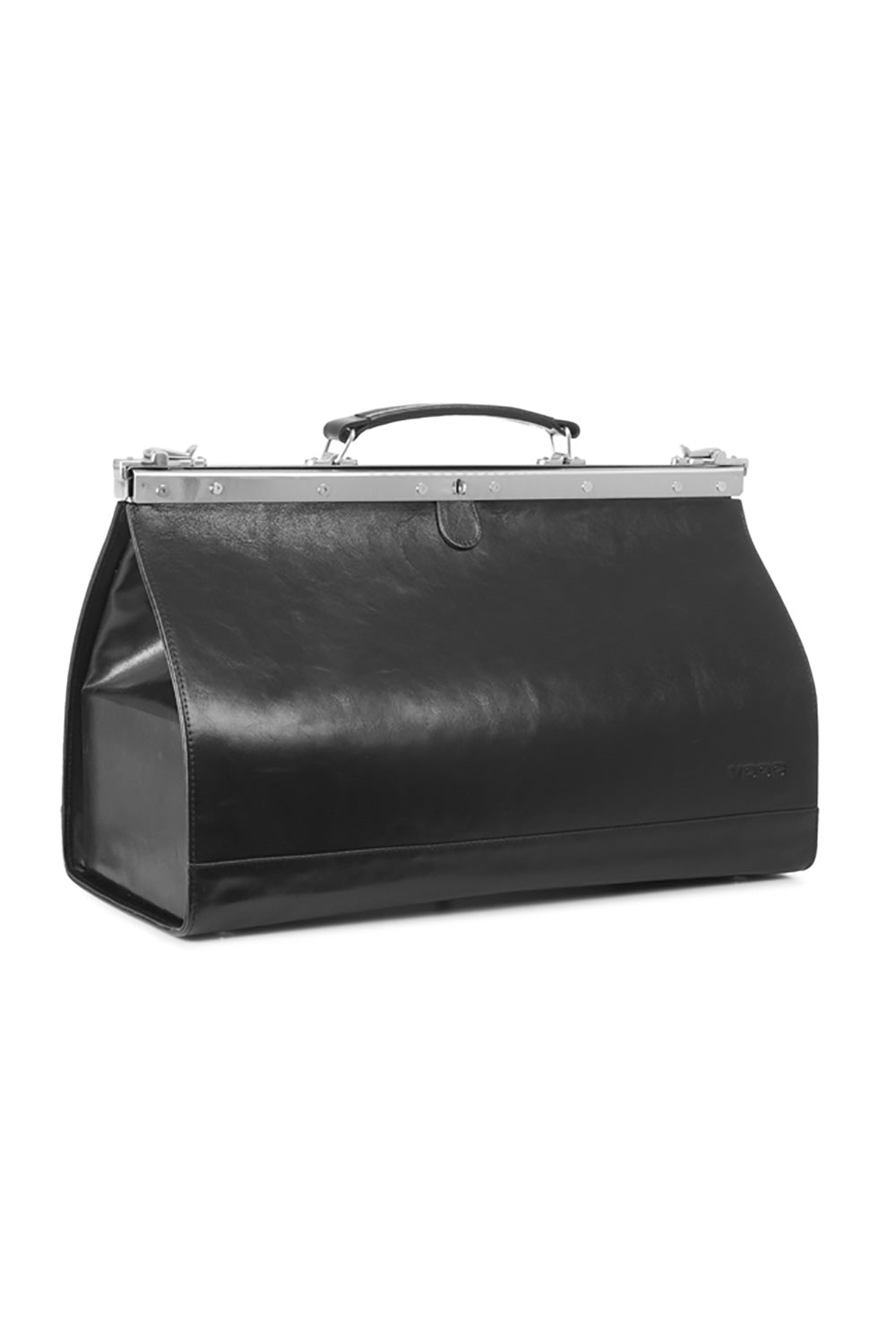 Ladies Casual Shoulder Handbag - Women's Natural leather bag model 152101 - Long Strap - Black Color